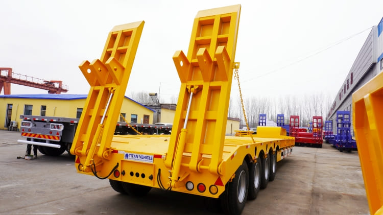 4 Axle Low Bed Truck | Low Low Bed Trailer for Sale in Costa Rica