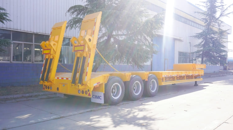 CIMC Trailer Low Loader Trailer for Sale in Burundi