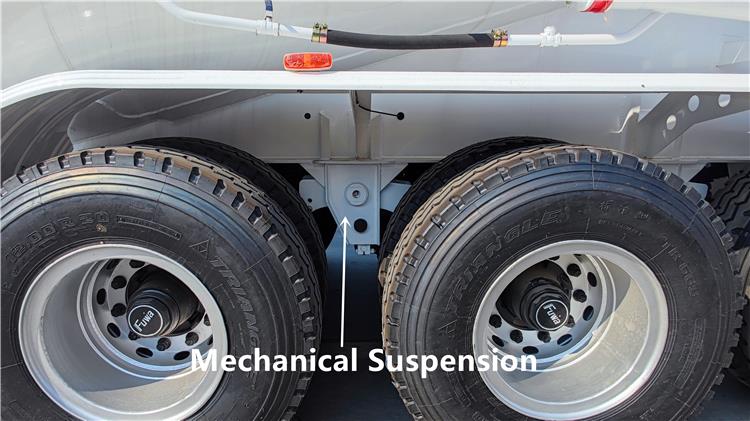 60 Ton Pneumatic Dry Bulk Tank Trailers in Costa Rica Caldera