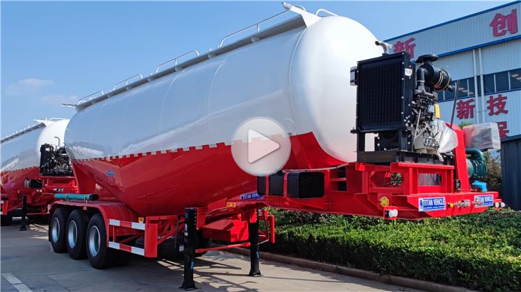 Dry Bulk Cement Tanker - Bulker Trailer for Sale In Costa Rica