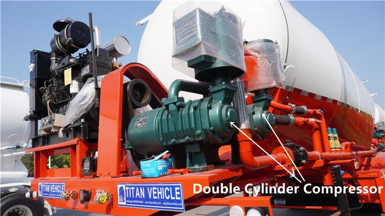 Dry Bulk Cement Tanker - Bulker Trailer for Sale In Costa Rica