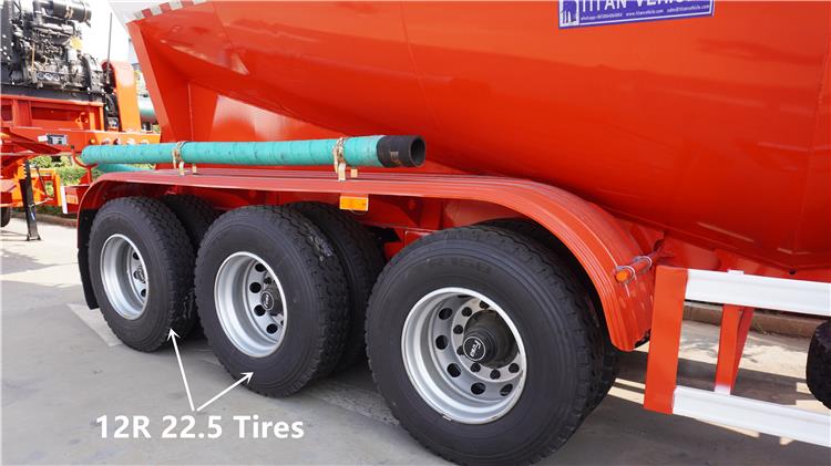 Dry Bulk Cement Tanker - Bulker Trailer for Sale In Costa Rica