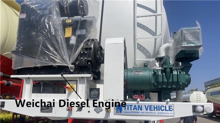 Cement Bulk Carrier Trailer for Sale In Costa Rica