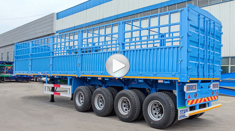 4 Axle 80 Ton Fence Trailer for Sale in Costa Rica Caldera