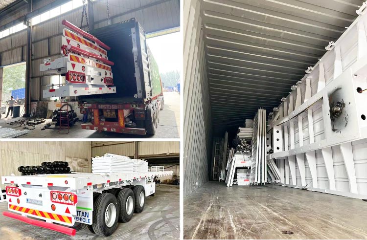  stake semi trailer