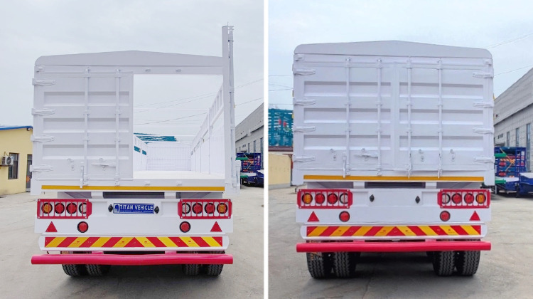 3 Axle 60 Ton Stake Semi Trailer | Trailer Stakes for Sale in Costa Rica Caldera