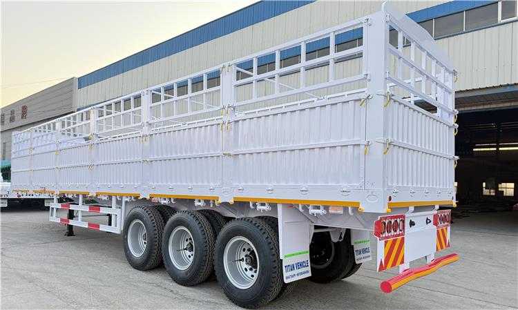 80 Ton Fence Cargo Trailer for Sale In Costa Rica