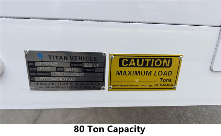 80 Ton Fence Cargo Trailer for Sale In Costa Rica