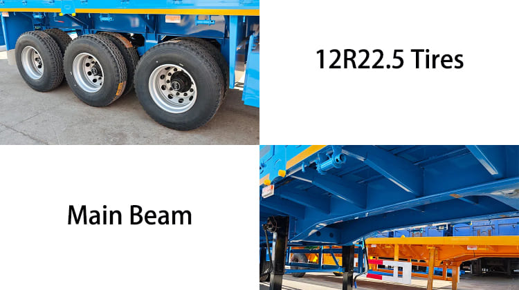 Tri Axle Fence Truck Trailer | Fence Trailer for Sale in Costa Rica