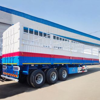 3 Axle 60 Ton Fence Semi Trailer