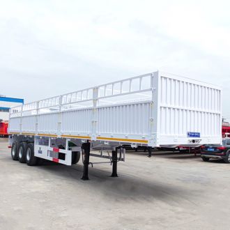 3 Axle 60 Ton Stake Semi Trailer