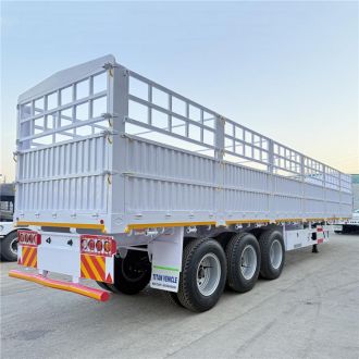 3 Axle 80 Ton Fence Cargo Trailer