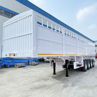 4 Axle Fence Cargo Trailer