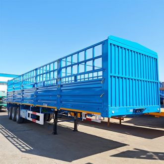  Tri Axle Fence Truck Trailer